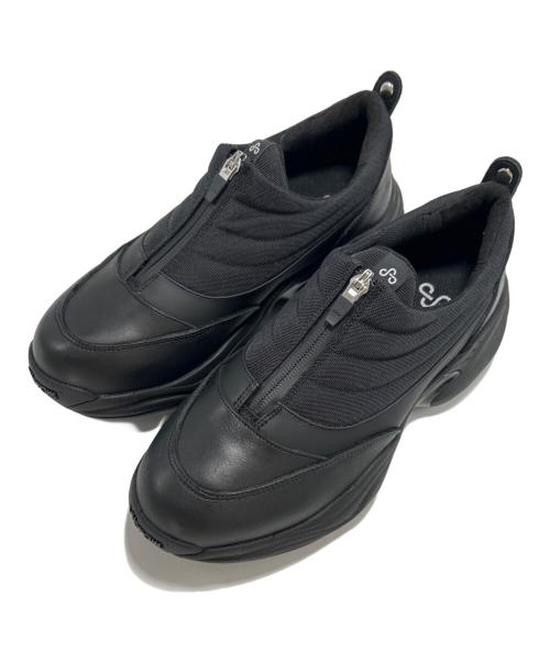 OAO（オーエーオー）OAO (オーエーオー) ローカットスニーカー ブラック サイズ:28の古着・服飾アイテム