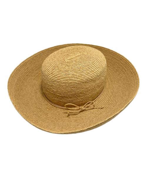 HELEN KAMINSKI（ヘレンカミンスキー）HELEN KAMINSKI (ヘレンカミンスキー) ラフィアハット ナチュラル サイズ:1の古着・服飾アイテム