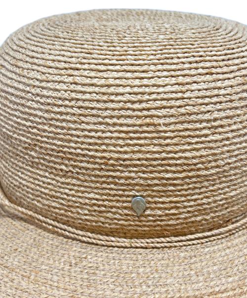 HELEN KAMINSKI（ヘレンカミンスキー）HELEN KAMINSKI (ヘレンカミンスキー) ラフィアハット ナチュラル サイズ:1の古着・服飾アイテム