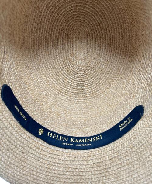 HELEN KAMINSKI（ヘレンカミンスキー）HELEN KAMINSKI (ヘレンカミンスキー) ラフィアハット ナチュラル サイズ:1の古着・服飾アイテム