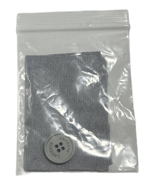 LACOSTE（ラコステ）LACOSTE (ラコステ) オックスフォードセンタークリーススラックス グレー サイズ:42 未使用品の古着・服飾アイテム