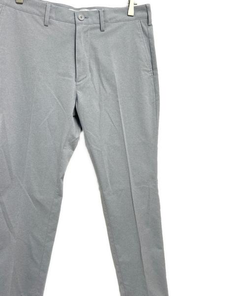 LACOSTE（ラコステ）LACOSTE (ラコステ) オックスフォードセンタークリーススラックス グレー サイズ:42 未使用品の古着・服飾アイテム