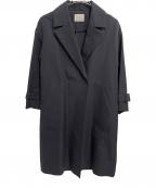 IENAイエナ）の古着「Wクロスオーバーチェスターコート」｜ネイビー