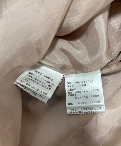 M'S GRACY（エムズグレイシー）M'S GRACY (エムズグレイシー) ドット柄リボンワンピース ブラック×ピンク サイズ:40の古着・服飾アイテム