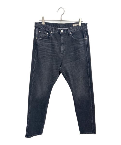 BEAUTY&YOUTH（ビューティーアンドユース）BEAUTY&YOUTH (ビューティーアンドユース) 5ポケットシェービングデニムパンツ ブラック サイズ:34の古着・服飾アイテム