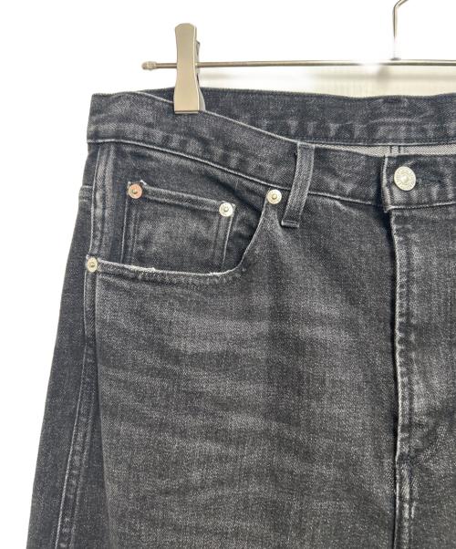 BEAUTY&YOUTH（ビューティーアンドユース）BEAUTY&YOUTH (ビューティーアンドユース) 5ポケットシェービングデニムパンツ ブラック サイズ:34の古着・服飾アイテム