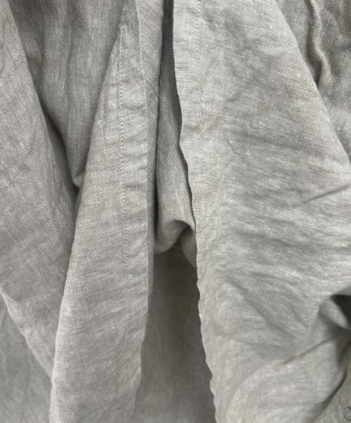 08MAB（ゼロハチマブ）08MAB (ゼロハチマブ) サイドボタンリネンワンピース ベージュ サイズ:Fの古着・服飾アイテム