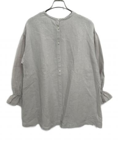 中古・古着通販】nest Robe (ネストローブ) リネン近江晒しラッフル袖