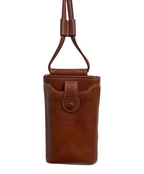 zucchero filato（ズッケロフィラート）zucchero filato (ズッケロフィラート) ショルダーポーチ ブラウンの古着・服飾アイテム