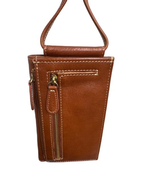 zucchero filato（ズッケロフィラート）zucchero filato (ズッケロフィラート) ショルダーポーチ ブラウンの古着・服飾アイテム