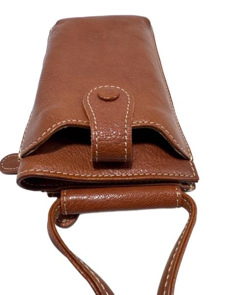 zucchero filato（ズッケロフィラート）zucchero filato (ズッケロフィラート) ショルダーポーチ ブラウンの古着・服飾アイテム
