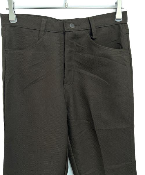 Wrangler（ラングラー）Wrangler (ラングラー) ランチャードレスパンツ ブラウン サイズ:35の古着・服飾アイテム