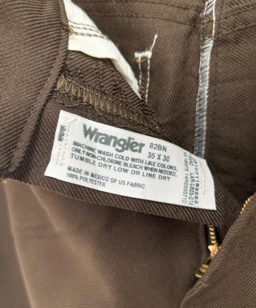 Wrangler（ラングラー）Wrangler (ラングラー) ランチャードレスパンツ ブラウン サイズ:35の古着・服飾アイテム
