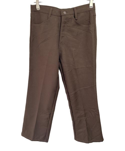Wrangler（ラングラー）Wrangler (ラングラー) ランチャードレスパンツ ブラウン サイズ:35の古着・服飾アイテム