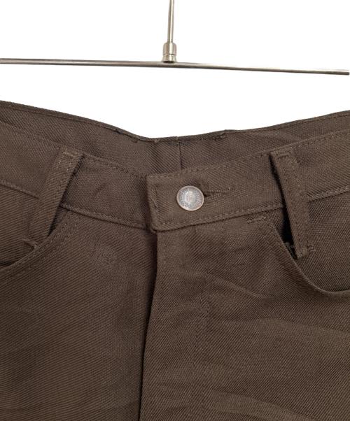 Wrangler（ラングラー）Wrangler (ラングラー) ランチャードレスパンツ ブラウン サイズ:35の古着・服飾アイテム