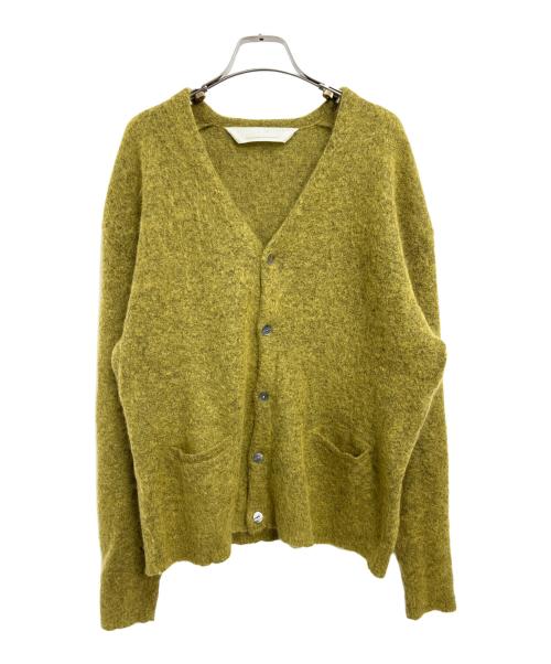 NONSAPIENS（ノンサピエンス）NONSAPIENS (ノンサピエンス) モヘア混カーディガン カーキ サイズ:1の古着・服飾アイテム