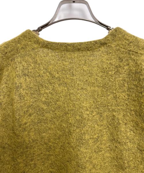 NONSAPIENS（ノンサピエンス）NONSAPIENS (ノンサピエンス) モヘア混カーディガン カーキ サイズ:1の古着・服飾アイテム