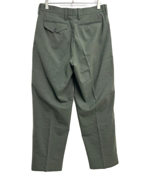 KOLOR（カラー）KOLOR (カラー) 2タックパンツ グリーン系 サイズ:2の古着・服飾アイテム