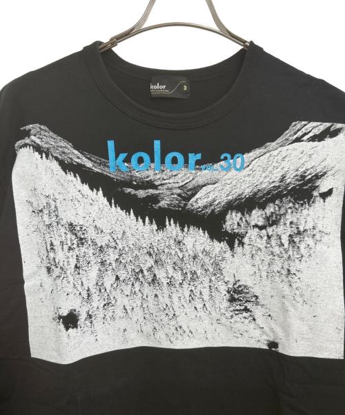 KOLOR（カラー）KOLOR (カラー) Tシャツ ブラック サイズ:3の古着・服飾アイテム