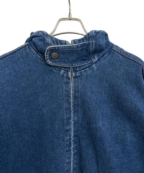 ST JOHN'S BAY（セントジョンズベイ）ST JOHN'S BAY (セントジョンズベイ) デニムフーテッドジャケット インディゴ サイズ:Lの古着・服飾アイテム