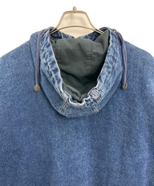 ST JOHN'S BAY（セントジョンズベイ）ST JOHN'S BAY (セントジョンズベイ) デニムフーテッドジャケット インディゴ サイズ:Lの古着・服飾アイテム