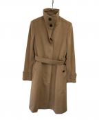 BURBERRY LONDONバーバリーロンドン）の古着「カシミヤ100ロングコート」｜ベージュ
