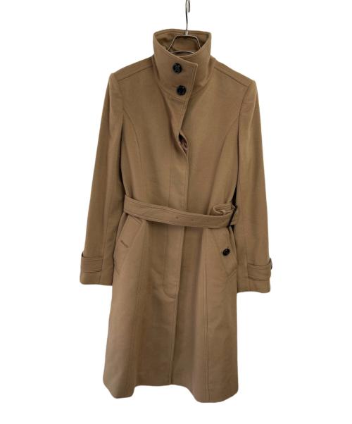 BURBERRY LONDON（バーバリーロンドン）BURBERRY LONDON (バーバリーロンドン) カシミヤ100ロングコート ベージュ サイズ:40の古着・服飾アイテム