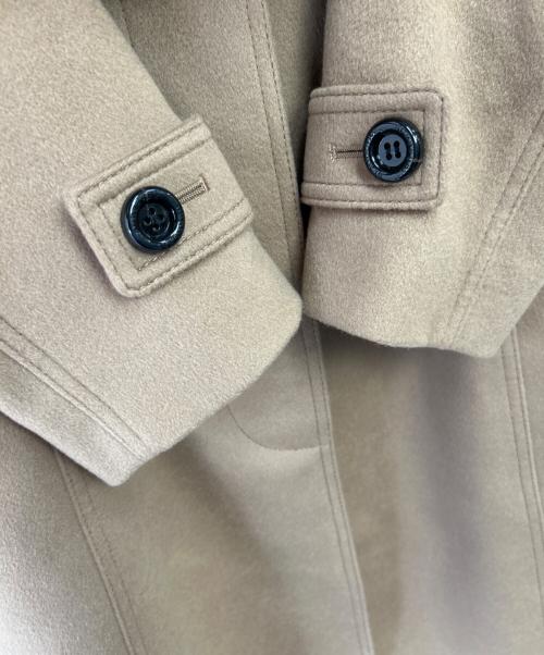 BURBERRY LONDON（バーバリーロンドン）BURBERRY LONDON (バーバリーロンドン) カシミヤ100ロングコート ベージュ サイズ:40の古着・服飾アイテム