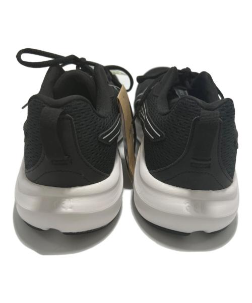 asics（アシックス）asics (アシックス) ランニングシューズ ブラック×ホワイト サイズ:28 未使用品の古着・服飾アイテム