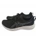 asics (アシックス) ランニングシューズ ブラック×ホワイト サイズ:28 未使用品：4000円