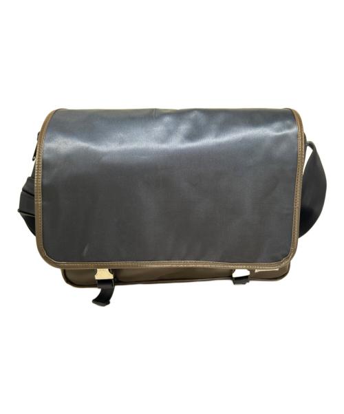PORTER（ポーター）PORTER (ポーター) ショルダーバッグ ネイビー×ブラウンの古着・服飾アイテム