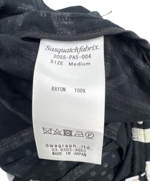SASQUATCHfabrix.（サスクワッチファブリックス）SASQUATCHfabrix. (サスクワッチファブリックス) ハーフパンツ ブラック サイズ:Mの古着・服飾アイテム