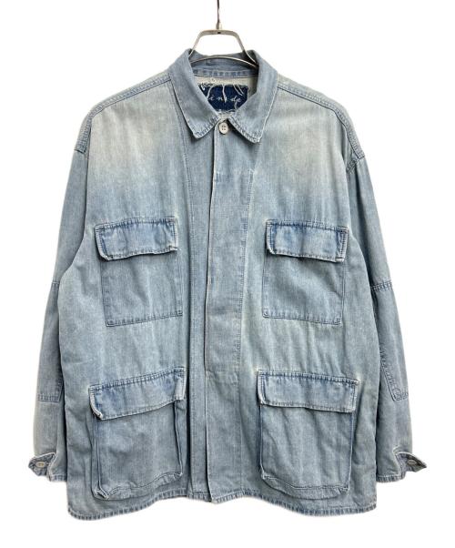 ai no de（アイノデ）ai no de (アイノデ) デニムジャケット インディゴ サイズ:Mの古着・服飾アイテム