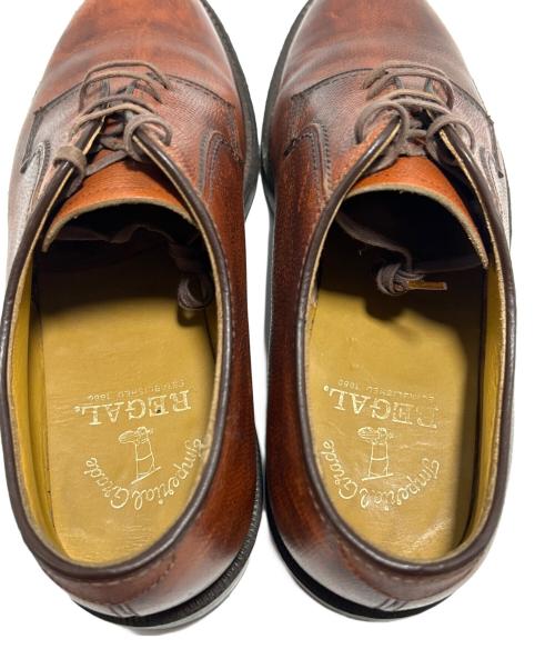 REGAL（リーガル）REGAL (リーガル) ドレスシューズ ブラウン サイズ:２４　1/2　EEの古着・服飾アイテム