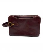 COMPLEX GARDENSコンプレックスガーデンズ）の古着「クラッチバッグ」｜ブラウン