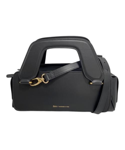 aim（エイム）aim (エイム) ハンドバッグ ブラックの古着・服飾アイテム