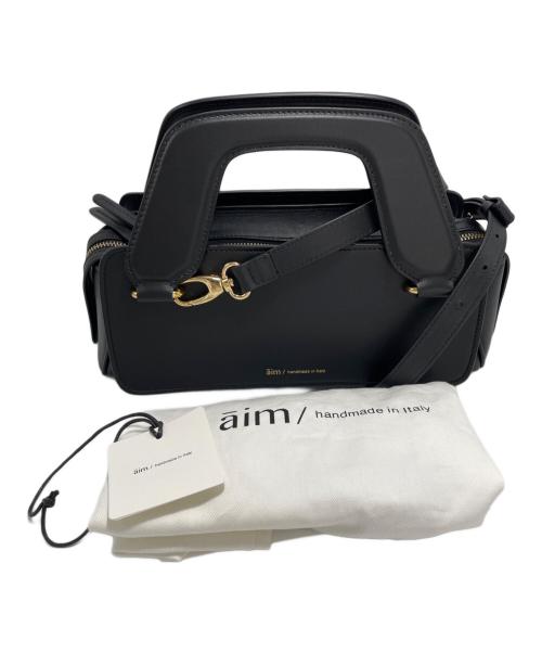 aim（エイム）aim (エイム) ハンドバッグ ブラックの古着・服飾アイテム