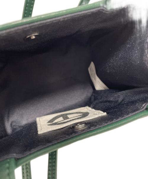 TELFAR（テルファー）TELFAR (テルファー) 2WAYショルダーバッグ グリーンの古着・服飾アイテム