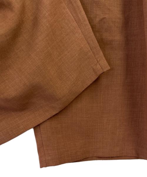 SASQUATCHfabrix.（サスクワッチファブリックス）SASQUATCHfabrix. (サスクワッチファブリックス) ワイドパンツスラックス ブラウン サイズ:Lの古着・服飾アイテム