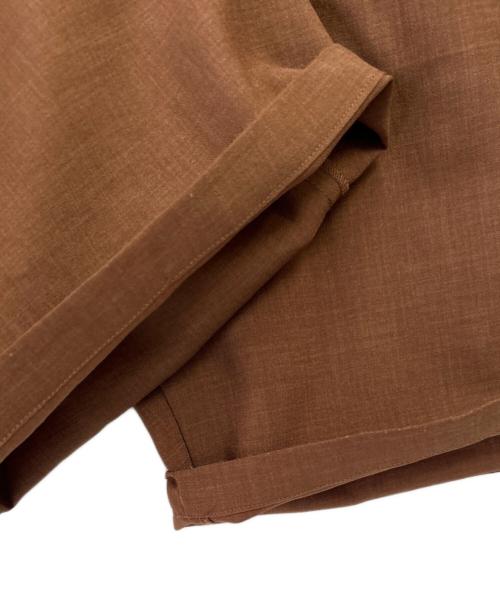 SASQUATCHfabrix.（サスクワッチファブリックス）SASQUATCHfabrix. (サスクワッチファブリックス) ワイドパンツスラックス ブラウン サイズ:Lの古着・服飾アイテム