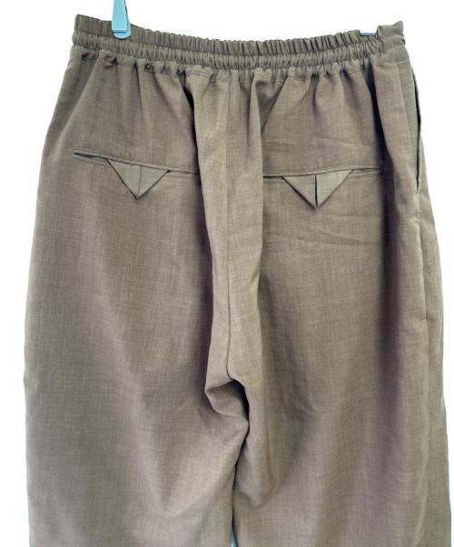 SASQUATCHfabrix.（サスクワッチファブリックス）SASQUATCHfabrix. (サスクワッチファブリックス) ワイドパンツスラックス ブラウン サイズ:Lの古着・服飾アイテム