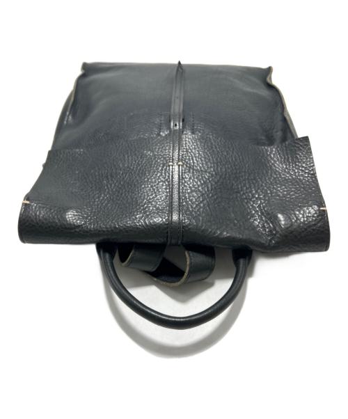 genten（ゲンテン）genten (ゲンテン) レザーリュック ブラックの古着・服飾アイテム