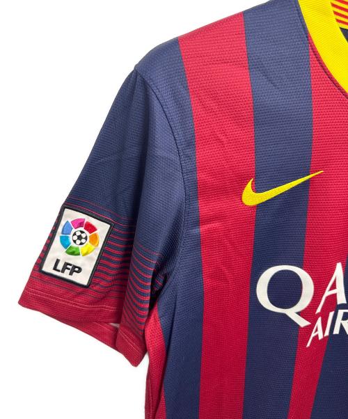 NIKE（ナイキ）NIKE (ナイキ) ゲームシャツ ネイビー×レッド サイズ:Sの古着・服飾アイテム