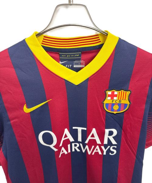 NIKE（ナイキ）NIKE (ナイキ) ゲームシャツ ネイビー×レッド サイズ:Sの古着・服飾アイテム