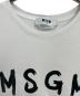 中古・古着 MSGM (エムエスジーエム) 半袖カットソー ホワイト サイズ:L：6000円