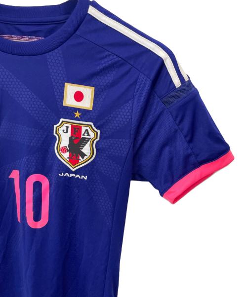 adidas（アディダス）adidas (アディダス) ゲームシャツ ブルー サイズ:Mの古着・服飾アイテム