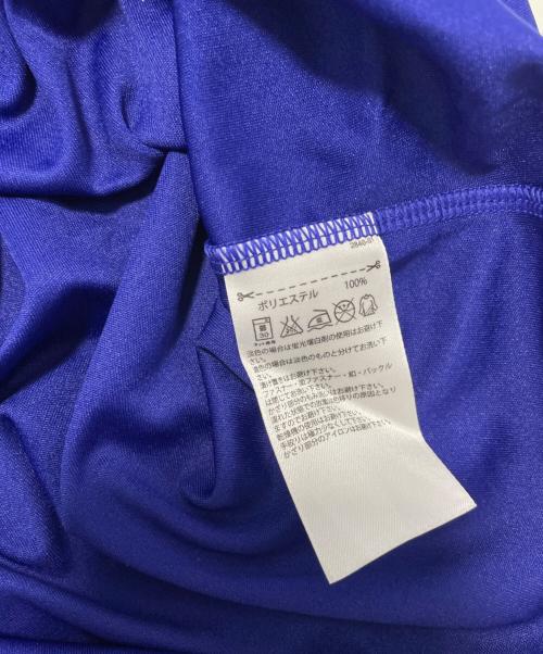 adidas（アディダス）adidas (アディダス) ゲームシャツ ブルー サイズ:Mの古着・服飾アイテム