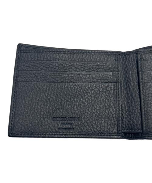 GIORGIO ARMANI（ジョルジョアルマーニ）GIORGIO ARMANI (ジョルジョアルマーニ) 札入れ ブラックの古着・服飾アイテム