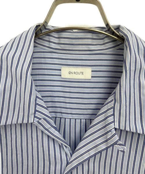 eN ROUTE（アンルート）eN ROUTE (アンルート) 半袖シャツ ブルー サイズ:2の古着・服飾アイテム