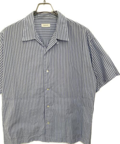 eN ROUTE（アンルート）eN ROUTE (アンルート) 半袖シャツ ブルー サイズ:2の古着・服飾アイテム